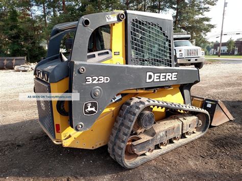 john deere 323d skid steer